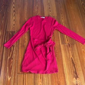 Red Reformation dress-Medium